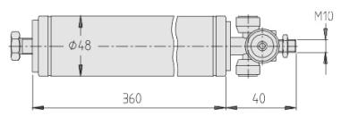 Schließer DT 1/15-KL 40 mit Rollenachse